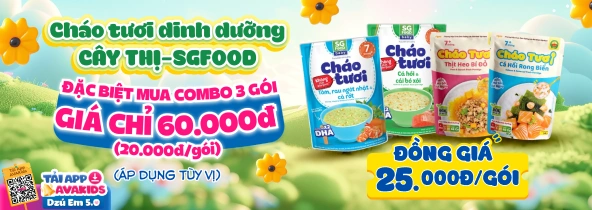 Cháo tươi dinh dưỡng CÂY THỊ-SGFOOD T8